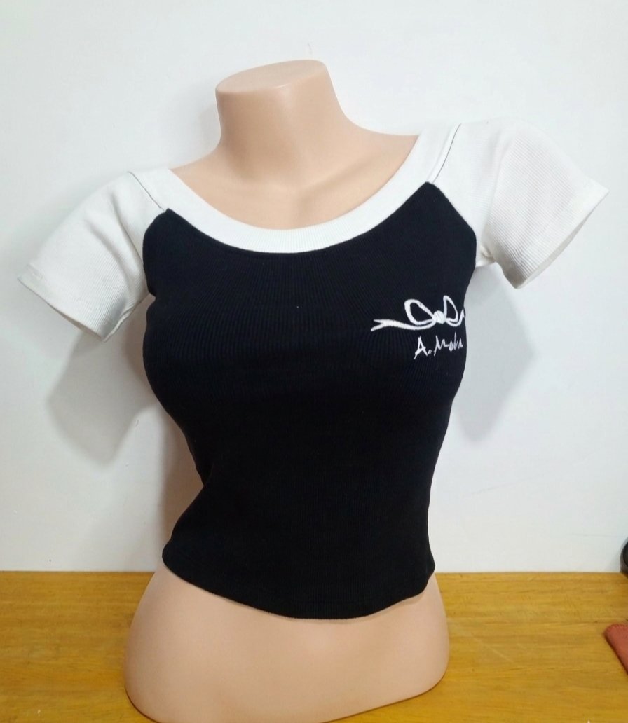 Blusa para dama manga corta